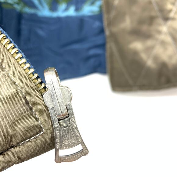 45 Revolutions Per Minute Men's Approx Sz S Bomber Jacket Embroidered Reversible - Picture 7 of 10